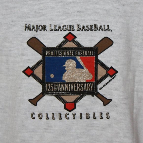 Vtg MLB 125th Anniversary Single Stitch. Size XXL - Picture 5 of 12